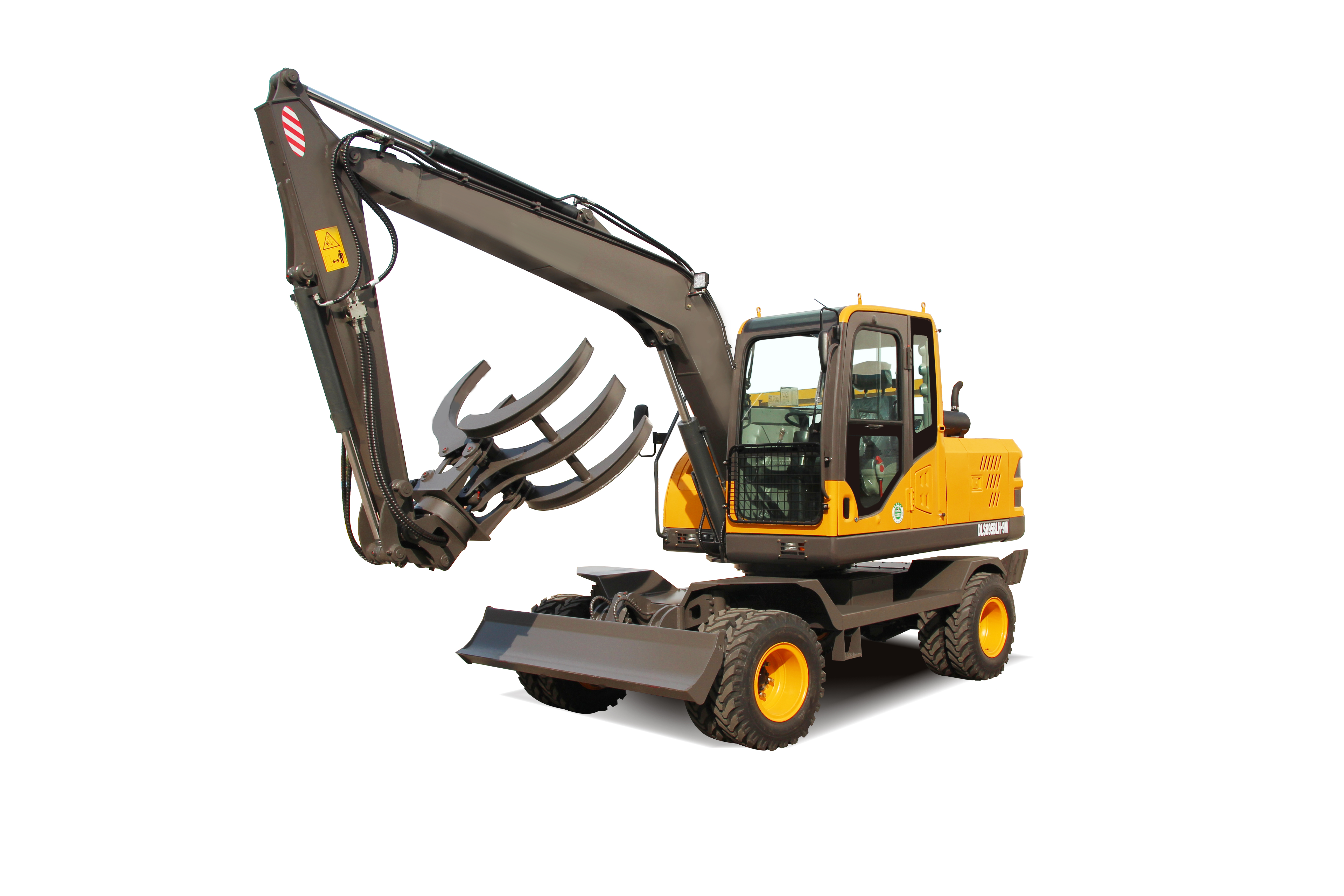 輪式抓木機(jī)油箱污物如何處理